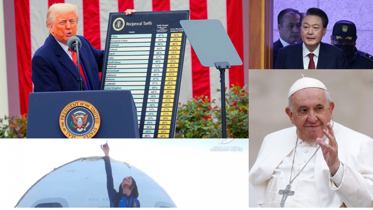 Nhìn lại những sự kiện quốc tế đáng chú ý tháng 4/2025